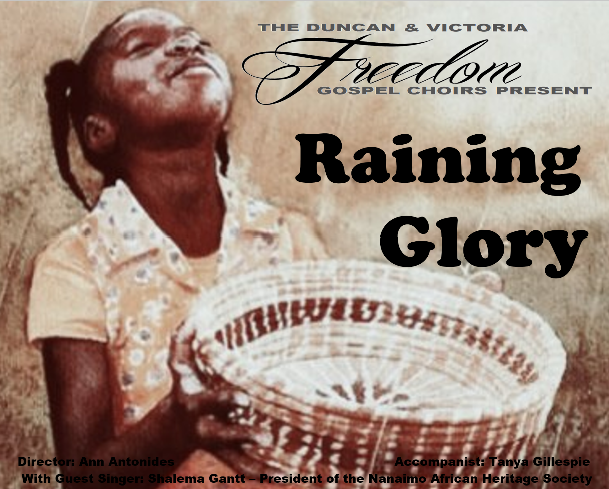‘Raining Glory’ Concerts in Duncan & Victoria!